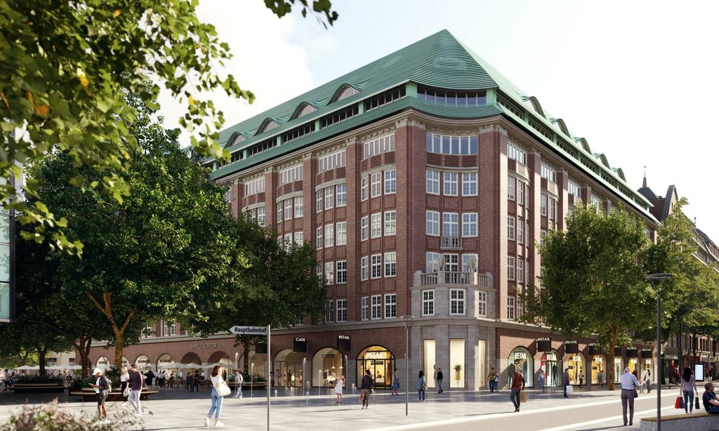 Das Klöpperhaus an der Mönckebergstraße wird aufwendig saniert – doch kann das vielfältige Konzept in Hamburg funktionieren?