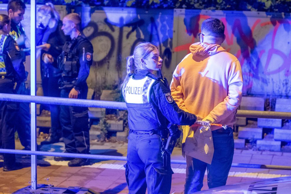 Verhaftung Verdächtiger
