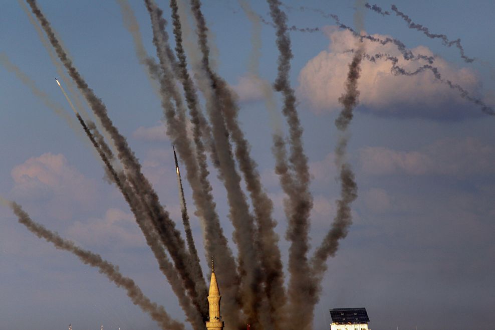 Die Hamas feuert weiterhin Raketen auf israelisches Gebiet ab.