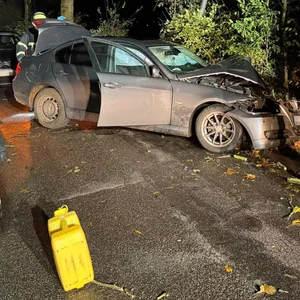 Der getunte BMW wurde von der Polizei sichergestellt.