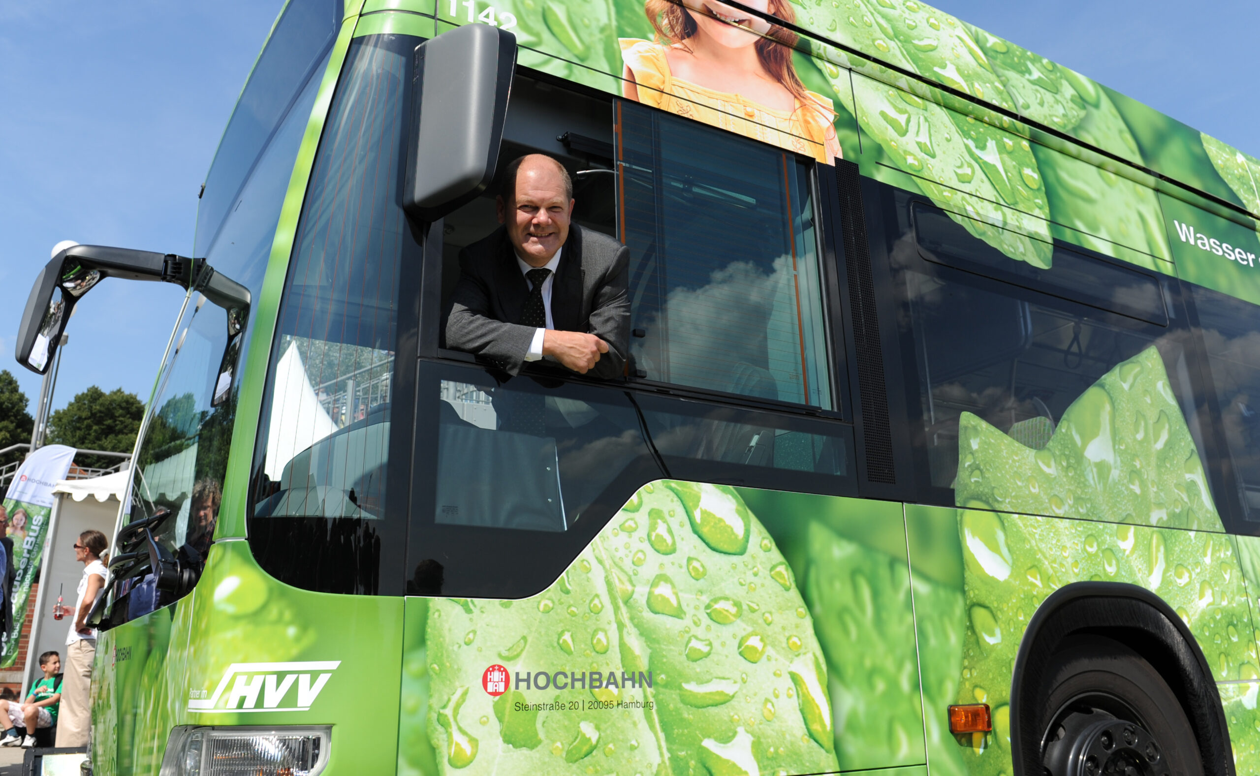 Stellte 2011 das Busbeschleunigungsprogramm vor: Früherer Hamburger Bürgermeister und heutiger Bundeskanzler Olaf Scholz (SPD).