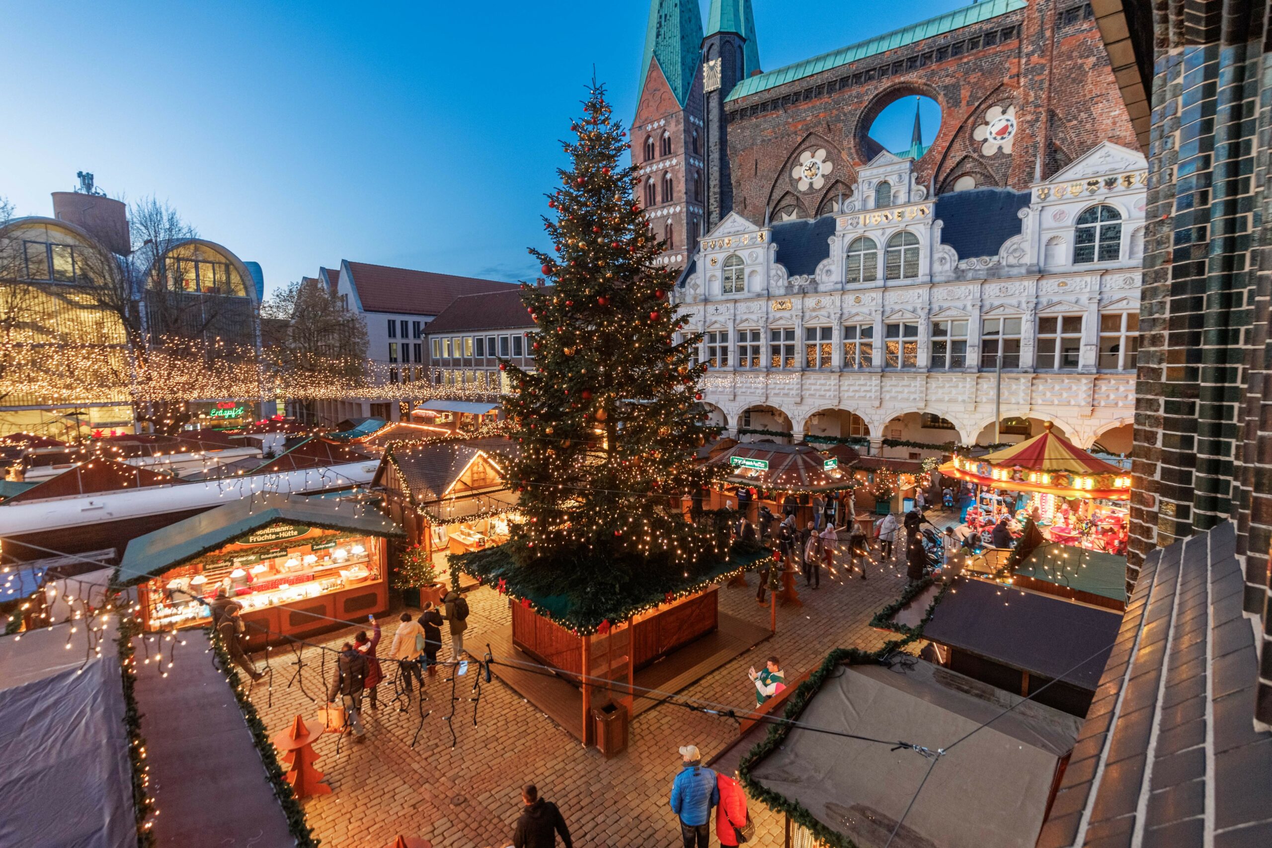 Weihnachtmarkt in Lübeck