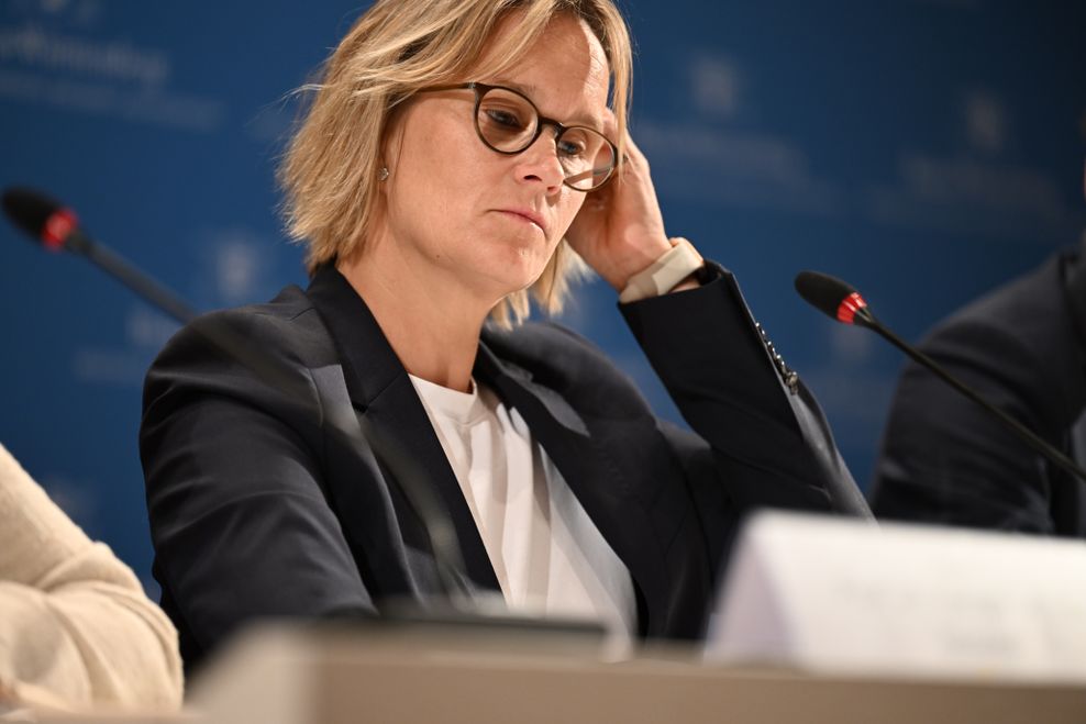 Sozialsenatorin Melanie Schlotzhauer (SPD).