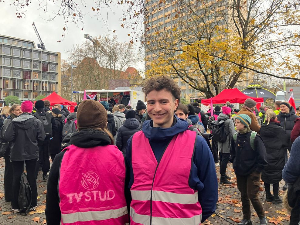 Hannes Lundius, studentische Hilfskraft an der Universität Hamburg