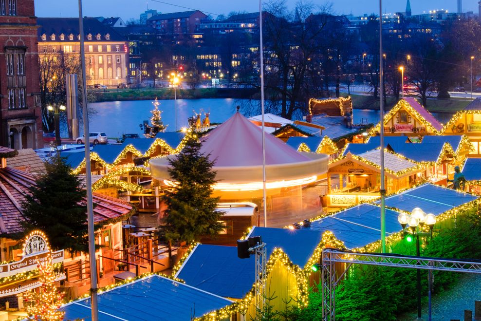 Weihnachtmarkt in Kiel