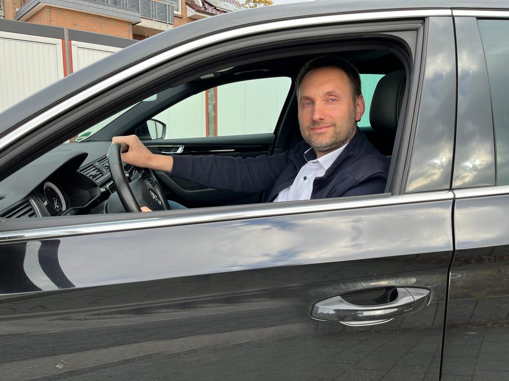 Roland Zell ist Opfer von Rüpel-Radler