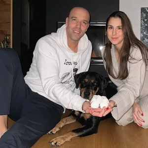 Belinda Bencic und Martin Hromkovic