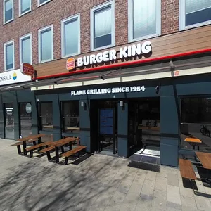 Die Burger King-Filiale an der Wandsbeker Marktstraße.