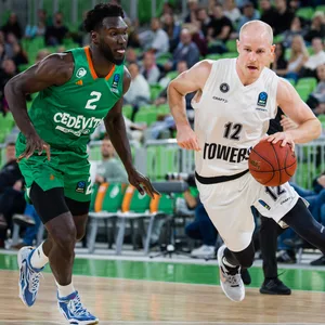 Towers-Profi Hinrichs geht an Gegenspieler vorbei