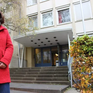 Simone Zander von der Flüchtlingeshilfe Harvestehude hofft auf den Erhalt der Einrichtung an der Sophienterrasse.