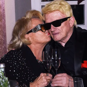 Schlager-Urgestein Heino 2019 mit seiner Ehefrau Hannelore.