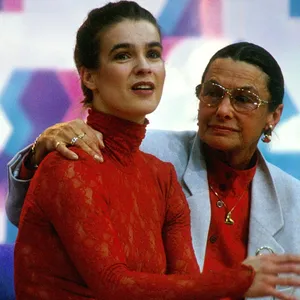 Katarina Witt und Jutta Müller