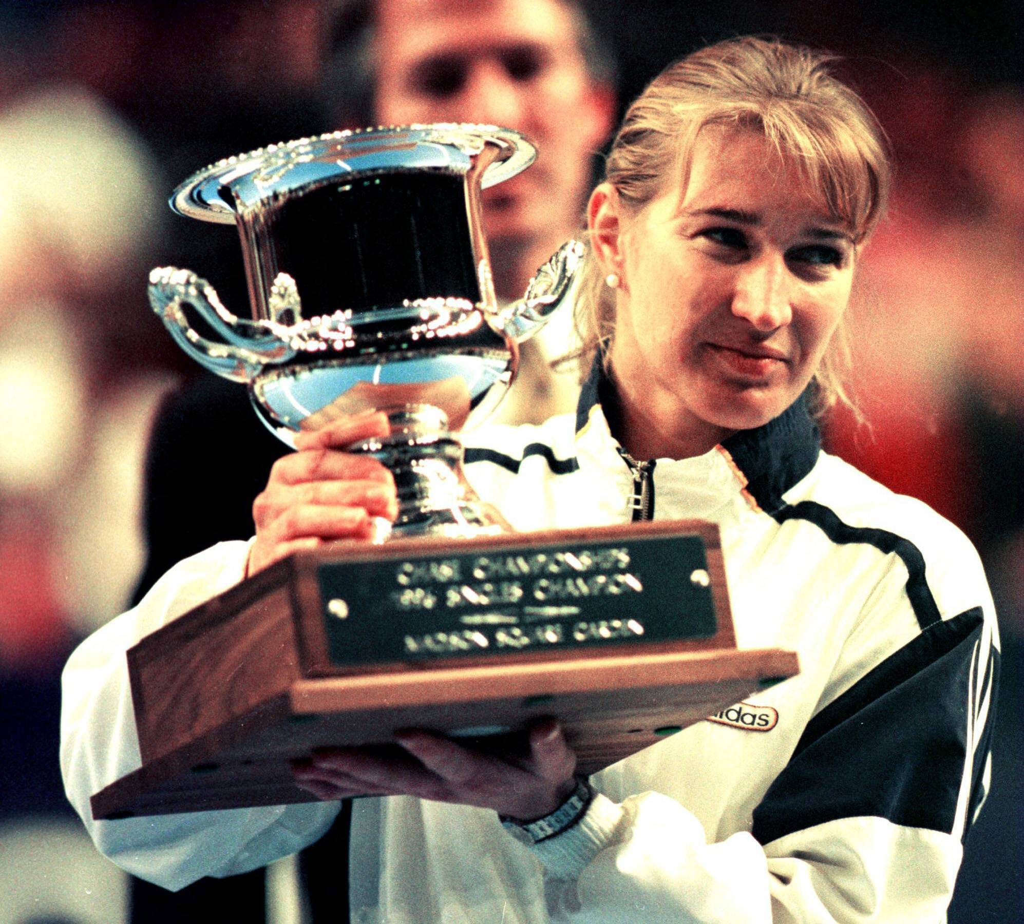 Steffi Graf gewinnt 1996 die WTA Championships