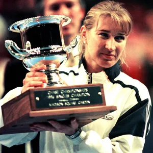 Steffi Graf gewinnt 1996 die WTA Championships
