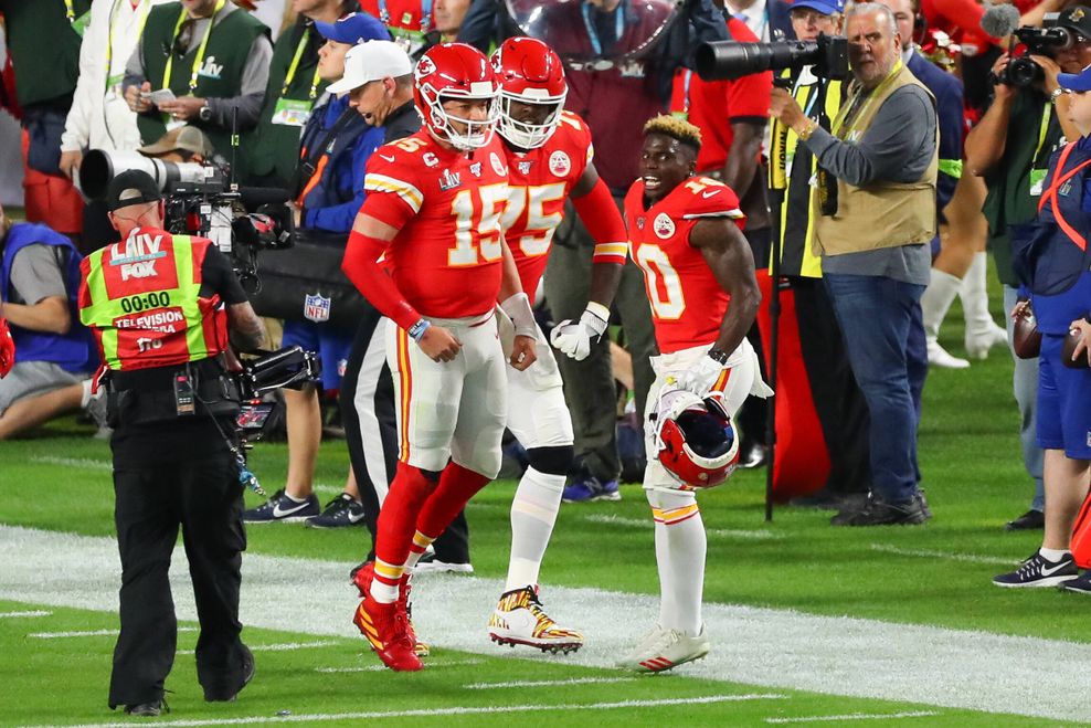 Tyreek Hill im Super Bowl 2020