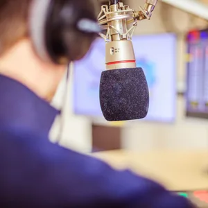 Ein Radio-Moderator (Symbolfoto).