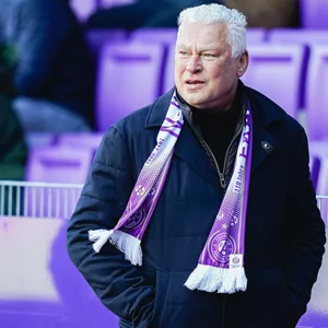 Ex-Fußballprofi Toni Polster mit Austria-Wien-Schal