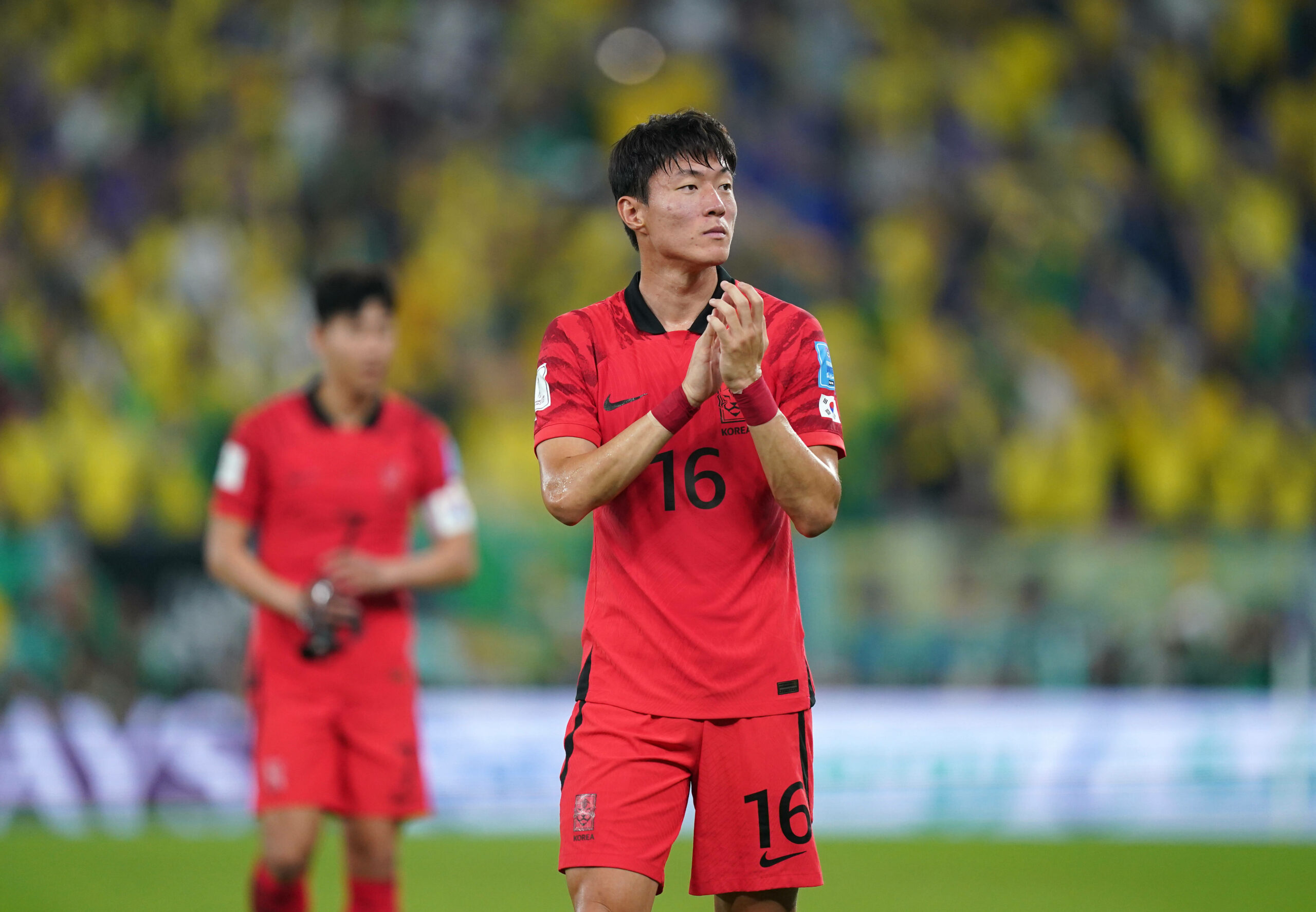 Ui-jo Hwang im Trikot der südkoreanischen Nationalmannschaft