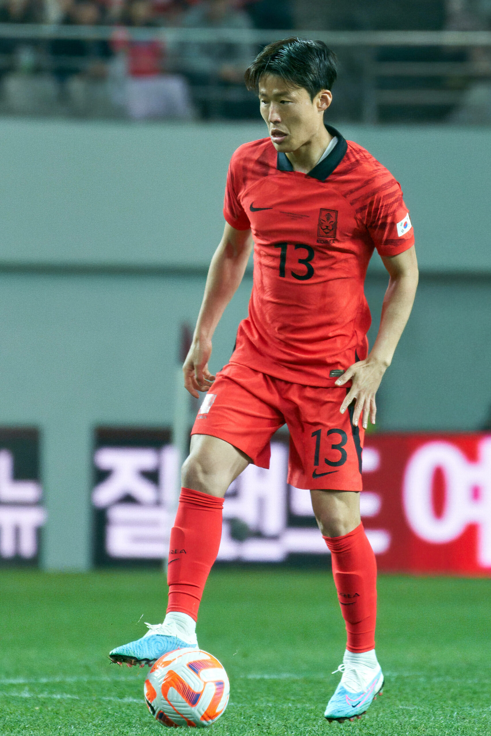 Son Jun-Ho im Trikot der südkoreanischen Nationalmannschaft