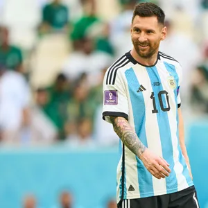 Lionel Messi im Trikot der argentinischen Nationalmannschaft