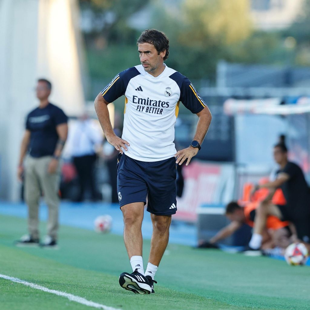 Raúl als Trainer der zweiten Mannschaft von Real Madrid