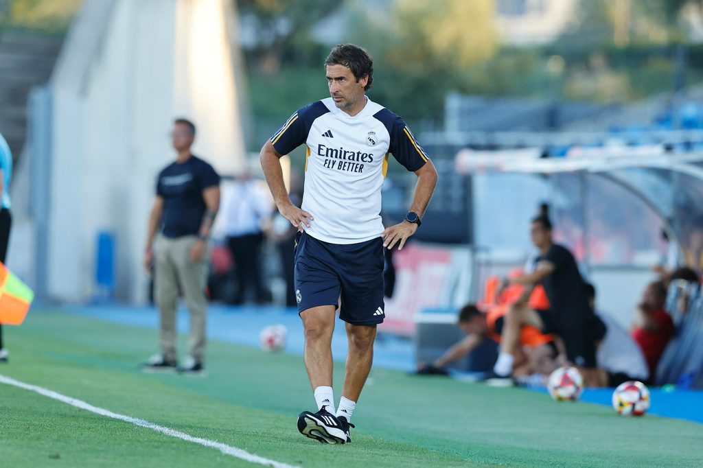 Raúl als Trainer der zweiten Mannschaft von Real Madrid