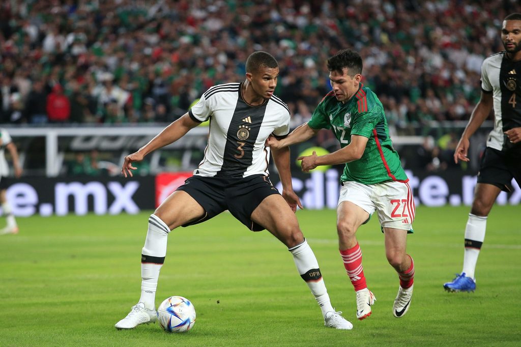 Malick Thiaw im Trikot der deutschen Nationalmannschaft im Spiel gegen Mexiko