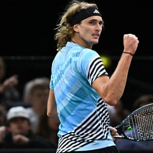 Alexander Zverev freut sich über den Punktgewinn