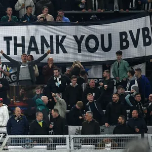 Newcastle-Fans in Dortmund