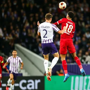 Spieler des Liverpool FC und FC Toulouse