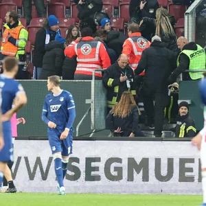 Böllerwurf in Augsburg