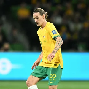Jackson Irvine trifft mit Australien auf Palästina.