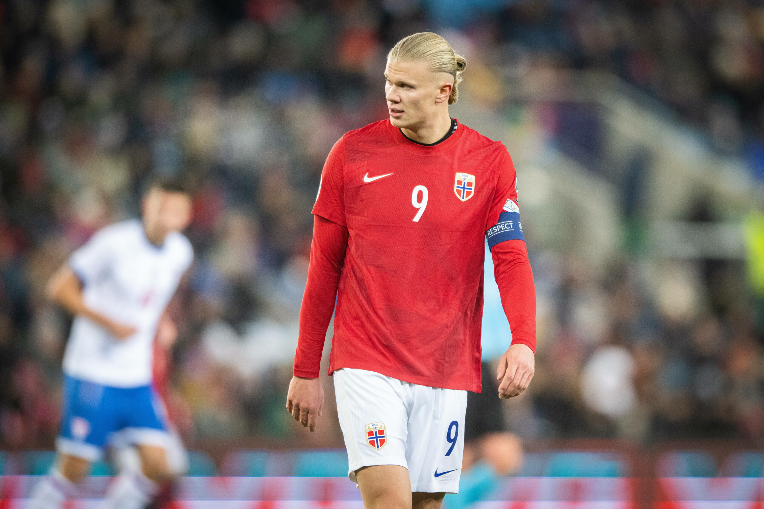 Erling Haarland im Trikot der norwegischen Nationalmannschaft