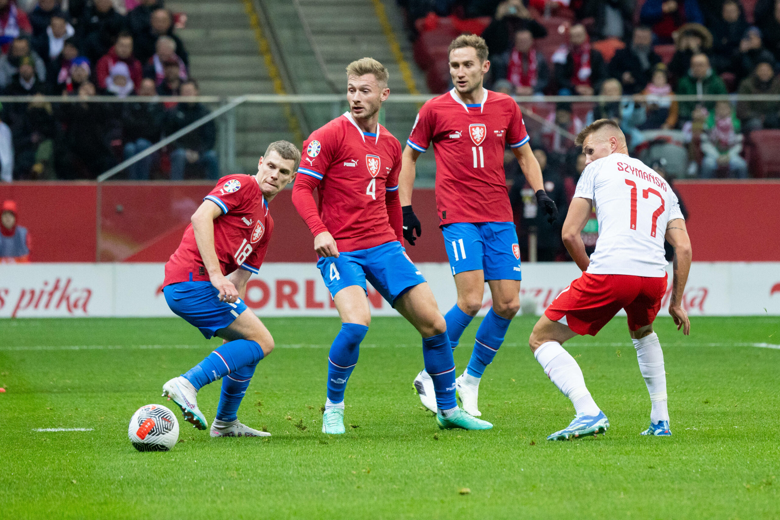 David Doudera, Jakub Brabec, Jan Kuchta für die tschechische Nationalmannschaft im Einsatz
