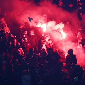 Türkische Fans zünden beim Länderspiel gegen Deutschland Pyrotechnik