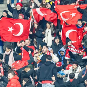 Türkische Fans im Berliner Olympiastadion