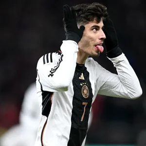 Kai Havertz feiert sein Tor