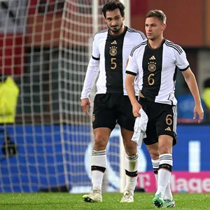 Mats Hummels, Joshua Kimmich, Marc-Andre ter Stegen und Antonio Rüdiger