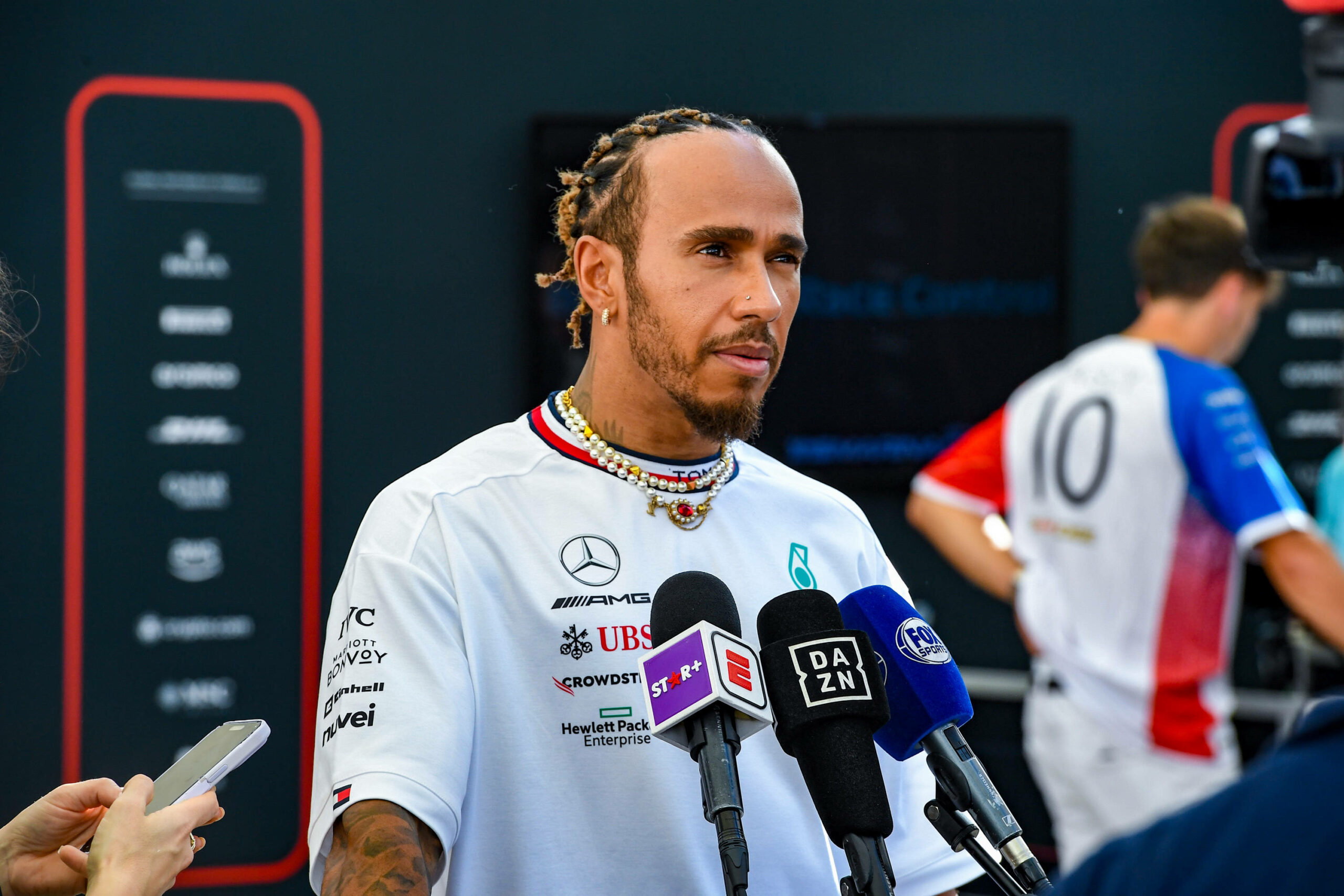 Lewis Hamilton aus dem Mercedes-Team