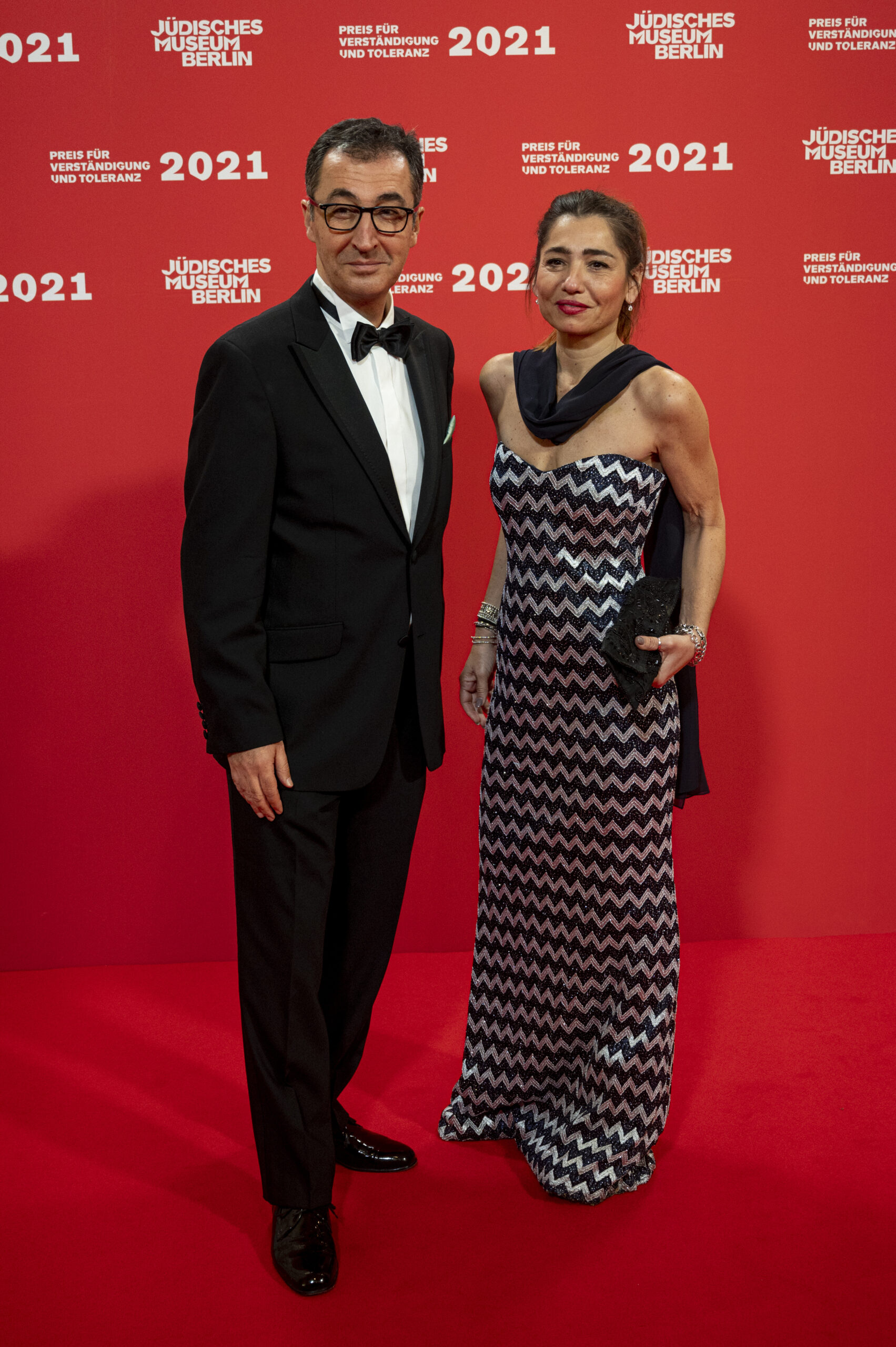 Cem Özdemir im Smoking und seine Frau Pia Maria im Abendkleid