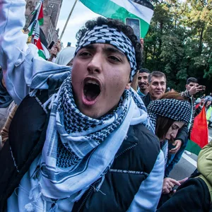 Auf Pro-Palästina-Demos kommt es immer wieder auch zu Israel-Hass und antisemitischen Aussagen.