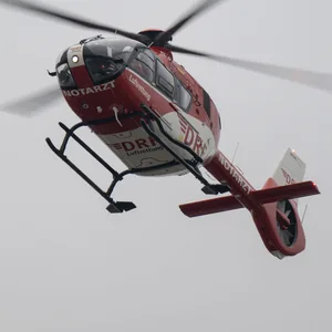 Rettungshubschrauber im Einsatz (Symbolbild)