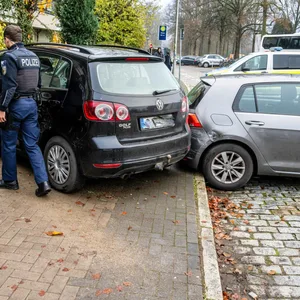 Bei dem Unfall in Flensburg wurde ein Säugling leicht verletzt.