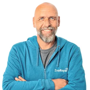 Holger Stanislawski im ZooRoyal-Hoodie