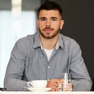Mario Vuskovic im März vor dem DFB-Sportgericht