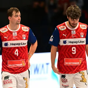 Andreas Magaard neben Jacob Lassen