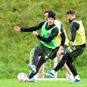 Eric Smith beim St. Pauli-Training