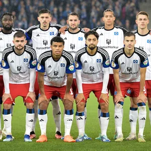 Die HSV-Startelf beim Pokal-Spiel in Bielefeld
