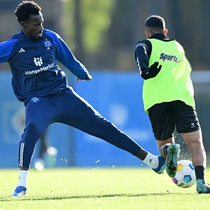 Bakery Jatta im Testspiel gegen Teutonia Ottensen