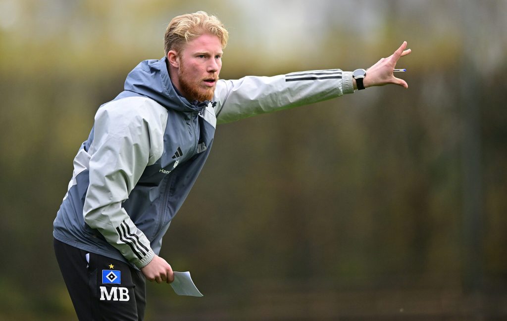 Marwin Bolz, der Trainer der HSV-Frauen